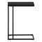 Monarch Specialties Accent Table, C-shaped, End, Side, Snack, Living Room, Bedroom, Black Laminate, Black Metal I 3467 - alternate 7